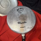 Wagner Ware Magnalite Sidney 4569 Double Spout Chicken Fryer Skillet Lid Used. Price: $95.00.