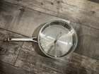 Calphalon Qt Stainless Frying Pan With Lid # 5003 Used. Price: $26.00.