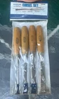 Vintage Marples Bevel Edge Chisels / Wood Handles - Set Of 4 Used. Price: $49.99.