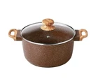 Pioneer Woman Brown Speckle 5 Quart Dutch Oven W/lid Cast Aluminum Pan New. Price: $56.00.