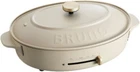 Bruno Oval Hot BOE053-GRG Plates Set Grill 100V Greige New. Price: $178.29.