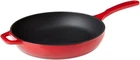 Lodge Enameled Cast Iron Skillet, 11-INCH, Red Used. Price: $115.20.
