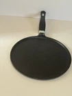 Roch Guss Grand Chef Cast Aluminum Crepe Griddle Pan Made Italy 24 Cm / 10 Used. Price: $29.00.