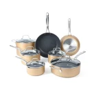 Martha Stewart 12 Piece Heavy Gauge Aluminum Hard Anodized Premium Nonstick C... New. Price: $318.47.