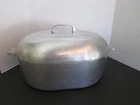 Vintage Wagner Ware Sidney Magnalite Oval Roaster 4267-P 13 Qt. W/ Lid Used. Price: $210.00.
