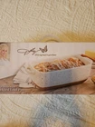 Dolly Parton Collection 1.79QT Stoneware Speckled Loaf Pan TTU-06590 In Box. Price: $23.00.