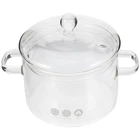 Vaguelly Borosilicate Glass Soup Pot Lid 1.5L/50OZ Transparent Cooking For New. Price: $24.99.