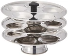 3-RACK Stainless Steel Baby Mini Idli Stand Makes 15 Idlys Small New. Price: $33.19.