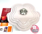 Creuset Cocotte Fleur 20CM Shallot Cast Iron Flower Knob Japan New. Price: $265.50.