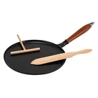 Staub Wooden Handle Crepe Pan 28CM 1212823/40509-525-0 Black Ih New Lif. Price: $159.95.