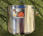 David Burke Elements 20 Qt Stock Pot Commercial Grade Stainless Steel W/ Lid New. Price: $145.99.