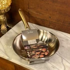 Stainless Steel Skillet 8" Gold Handle David Burke Auro Series Frying Pan New. Price: $38.00.