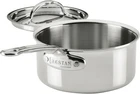 Hestan Probond Luxe 1.5QT Stainless Steel Saucepan With Lid, Induction Safe New. Price: $366.99.