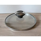 Farberware Glass Replacement Saucepan Lid 6 1/8" Inner Rim Diameter Used. Price: $10.00.