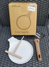 Eslite Life 8 Inch Crepe Pan With Spreader Nonstick Ceramic Flat Skillet New. Price: $14.99.