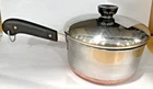 Vintage Revere Ware 2QT Copper Bottom Pan W/lid Double Ring Pre 1968 2363973 Used. Price: $20.00.