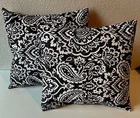 16" Paisley Pillow Covers Multicolor Double-sided Handmade Usa Envelope New. Price: $25.00.