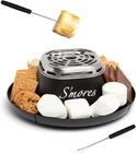 Nostalgia Electric S'mores Maker With Roasting Sticks And Trays - Black New. Price: $41.97.