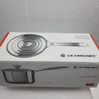 Creuset Stainless Steel 3 Quart Sauce Pan With Lid N22006, New. Price: $127.46.