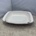 Paula Deen Enamel On Steel Lasagna Baking Pan Casserole Dish Roaster - Red Used. Price: $28.95.