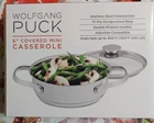 Wolfgang Puck Cookware 6" Covered Mini Casserole New. Price: $45.00.