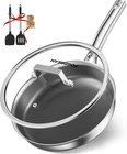 Fogdream 10IN Titanium Hybrid Nonstick Frying Pan With Lid - Nib New. Price: $42.95.
