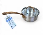 Viking 3-PLY Stainless 2.25 Qt Saucepan Glass Lid Copper Handle Induction New. Price: $94.98.