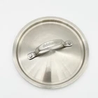 Replacement Cuisinart Stainless Steel Lid Only For 6 Saucepan Pot Used. Price: $10.00.