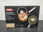 Oxo (4 Piece) Professional Ceramic Non-stick Sauce Pan Set 2.3QT 1.7QT Black New. Price: $103.99.