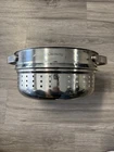Caraway Steamer - Stainless Steel (3QT) Good Condition Used. Price: $75.00.