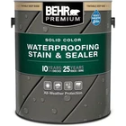 Behr Premium White Deep Base Waterproofing Exterior Wood Stain And Sealer 1 Gal New. Price: $62.51.