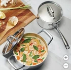 Tramontina, 4-PIECE Tri-ply Clad Sauce Pan Set New. Price: $88.00.