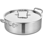 Inqibee Saut Pan With Lid Tri-ply Stainless Steel,induction Compatible,dishwash New. Price: $69.99.