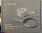 Caraway Mini Duo 8 Fry Pan + 1.75 Sq Sauce Non-stick Ceramic Gray New. Price: $180.00.