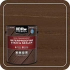 Behr Gal. Padre Brown Semi-transparent Exterior Wood Stain And Sealer ST-105 New. Price: $39.95.