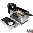 Aluminum Non-stick Deep Fryer W/ Temperature Control Timer Efficient Cooking New. Price: $65.45.