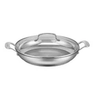 Cuisinart Classic 12" Stainless Steel Everyday Pan With Cover 8325-30D New. Price: $52.49.