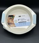 2 Iko Crema Collection Round Cake Baking Pans Ceramic Non-stick Coating 9" New. Price: $19.99.