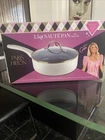 Paris Hilton 3.5QT Sauce Pan W/ Tempered Glass Lid Nonstick Ceramic New. Price: $28.53.