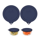 Sophico Cup Round Silicone Storage Cover Lids Replacement Navy BLUE-2 Pack New. Price: $18.91.