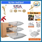 3 Pack Stainless Steel Baskets For Vegetables, Fits All Grills & Smokers New. Price: $59.99.