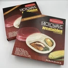 Rubbermaid Microwave Heatables Cookware 0059 Vanilla With Sheer Lid - Lot Of 2 Open. Price: $29.99.
