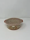 Temptations By Tara Old World Orange Casserole Dish With Plastic Storage Lid Used. Price: $16.00.