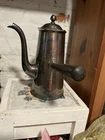 Vintage Reed & Barton Silver Soldered 3600 Us Navy Coffee Pot Server With Lid. Price: $109.00.