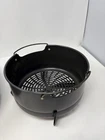 Ninja Foodi 6.5 Qt Cook & Crisp Perforated Basket With Handles - Black Used. Price: $29.99.