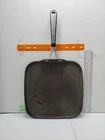Calphalon 11" X Square Frying Pan Griddle Nonstick Skillet 1211 Grill Used. Price: $18.00.