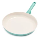 Greenpan Rio Healthy Ceramic Nonstick 12" Frying Skillet, Turquoise New. Price: $53.49.