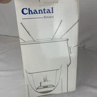 Chantal Stainless Steel Fondue Set 2QT Pot Glass Stand Vtg West Germany SL50-18 New. Price: $76.50.