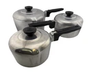 Magnalite Wagner Ware 4683P 4682M 4681 1/2P 1.5QT 2QT 3QT Lot Of Pans W/ Lids Used. Price: $134.99.
