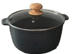 Pioneer Woman Charcoal Speckle 5 Quart Dutch Oven W/lid Cast Aluminum New. Price: $40.00.